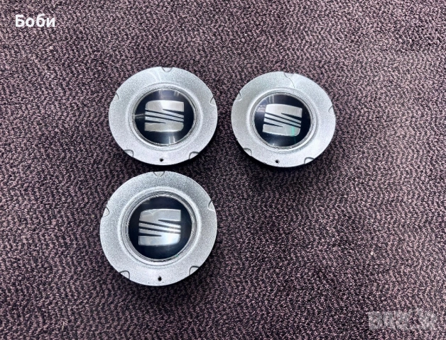 Капачки за джанти Seat 3бр, снимка 2 - Аксесоари и консумативи - 53351721