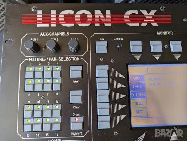 Пулт за осветление JB Lighting Licon CX, снимка 5 - Други - 30727831