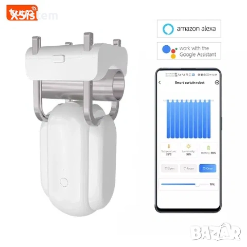 робот за завеси Smart Life, снимка 2 - Пердета и завеси - 53207190