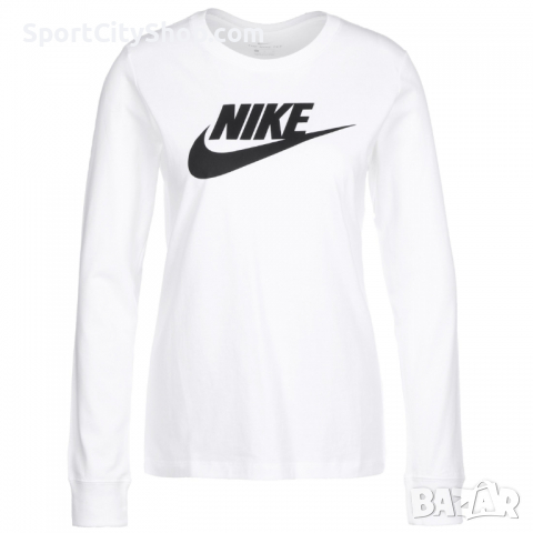 Дамска блуза Nike Sportswear Long-Sleeve T-Shirt BV6171-100, снимка 1 - Суичъри - 36230119