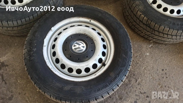 215/65/16C Continental Van contact winter 106T, снимка 5 - Гуми и джанти - 53518238