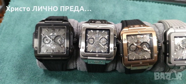 HUBLOT BIG SIZE!!! DIFFERENT COLOURS , снимка 2 - Мъжки - 52997792