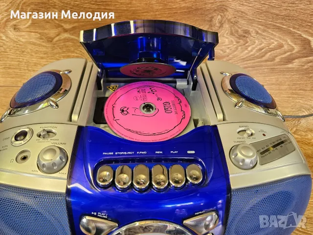 Радиокасетофон с CD Daewoo Daytek DRD-S19 – Много добро състояние!, снимка 3 - Радиокасетофони, транзистори - 55831006