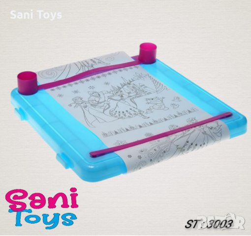 bildo Маса + столче за рисуване Frozen, снимка 4 - Играчки за стая - 34014911