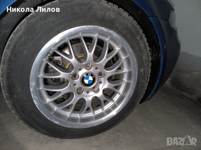 Джанти с гуми за БМВ "рондел" 16", снимка 2 - Гуми и джанти - 52462417