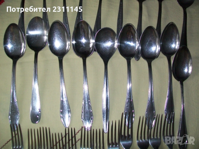вилици, лъжици, снимка 4 - Прибори за хранене, готвене и сервиране - 52242927