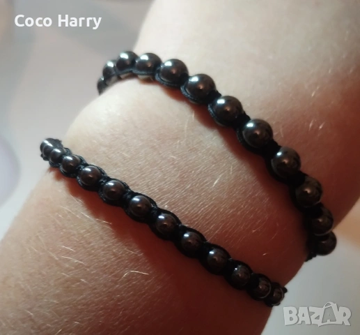 Гривни с Хематит,ръчно изработени