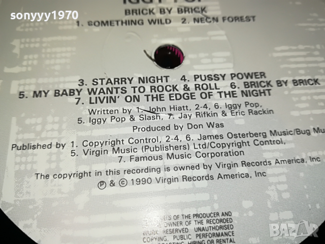 *IGGY POP-ENGLAND 2303221954, снимка 13 - Грамофонни плочи - 36210825