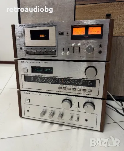 🔊Ретро аудио сет SONY усилвател, тунер и дек - 1978 г.  - Made in Japan🔊, снимка 1