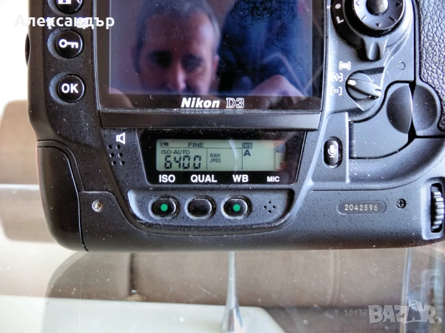 Nikon D3 - Fullframe DSLR, снимка 5 - Фотоапарати - 51160142
