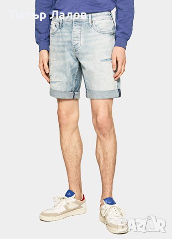 Нова Цена Pepe Jeans Stanley short repair къси гащи мъжки НОВИ, снимка 5 - Къси панталони - 40855484
