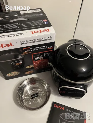 Интелегентен Мултикукър Tefal Cook4Me Touch WiFi, снимка 5 - Друга електроника - 55799287