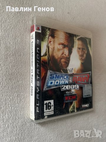 WWE SmackDown Vs Raw 2009 за плейстейшън 3 , PS3 , playstation 3, снимка 2 - Игри за PlayStation - 44501195