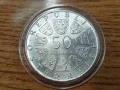 Австрия 50 шилинга 1973 СРЕБРО, снимка 2