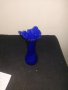 Ваза - Синьо стъкло №4, снимка 2