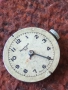Механизъм с циферблат от стар ръчен часовник 52100, снимка 5
