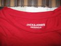 Тениска JACK& JONES  мъжка,Л, снимка 1 - Тениски - 41611619