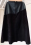 Луксозна кожена пола MORGAN GARMENTS рядък модел, снимка 8