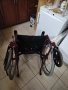Сгъваема инвалидна рингова количка за оперирани, възрастни, трудно подвижни хора. , снимка 5