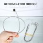 3352 Гъвкава пружина с четчица за почистване и отпушване на дренажния канал на хладилник, снимка 8