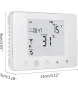 Интелигентен цифров програмируем WiFi термостат за газов/воден котел Работи с Alexa и Google, снимка 1
