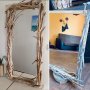 Артистично огледало с клонки – ръчна изработка, снимка 6
