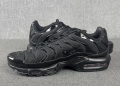 Nike Air Max Plus Tn Triple Black унисекс маратонки висок клас реплика, снимка 3