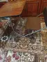 Ретро сгъваем чин със столче с облегалка., снимка 1