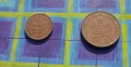 2 Монети от 1 и 10 Pfennig 1982 G, J Федерална Реублика Германия, снимка 2