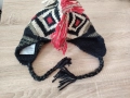 Зимна шапка с пискюли . Нова, снимка 4