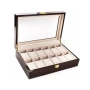 Голяма дървена кутия органайзер за часовници 4862, снимка 5
