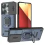 За Xiaomi Redmi Note 14S 4G Удароустойчив PC TPU Калъф с Въртяща Стойка, Капаче за Камерата и Скрийн, снимка 3