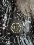 НОВО Дамско яке Philipp Plein с естествен косъм, снимка 3