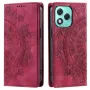 Honor 400 Lite Pattern Imprinted Magnetic Кожен Калъф и Протектор, снимка 5