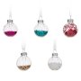 15 броя Комплект Буркан със стъклени коледни топки, снимка 2