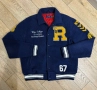 Колежанско яке Polo Ralph Lauren Pile Fleece Letterman | M размер, снимка 2