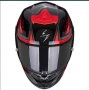 Мото каска Scorpion Exo EXO-R1 Evo II Air VITAL Red-Black-Red, снимка 3