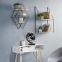 Ромбоидна етажерка с модерен дизайн, снимка 4