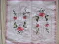 19в. Ръчна бродерия върху вълнен плат 50х43см., снимка 6