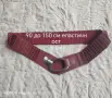Дамски колани кожа / пайети , снимка 9