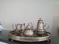 Старинен арабски посребрен сервиз , снимка 3