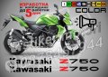 Kawasaki Z750 стикери надписи фолио за мотор Кавазаки