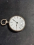Швейцарски СРЕБЪРЕН джобен часовник 1900г. с ключе - 10 РУБИНА ПРОМОЦИЯ, снимка 11