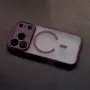 iPhone 18 Pro Max /iPhone 18 Pro гръб матов полупрозрачен dark cherry , снимка 6