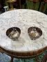 Чифт страхотни антикварни колекционерски сребърни зарфове , снимка 10