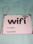 Табела с надпис WiFi , снимка 1