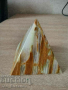 Пирамида от мраморен оникс, снимка 1 - Декорация за дома - 44716024