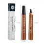 Водоустойчив молив за вежди под формата на гребенче/ №01 Light brown; №02 Dark brown; №03 Red-brown;, снимка 2