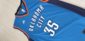 Adidas NBA Oklahoma City #35 Kevin Durant Mens Size S ОРИГИНАЛ! МЪЖКИ ПОТНИК!, снимка 1