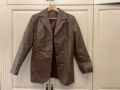 Яке сако естествена кожа кафяво, снимка 1